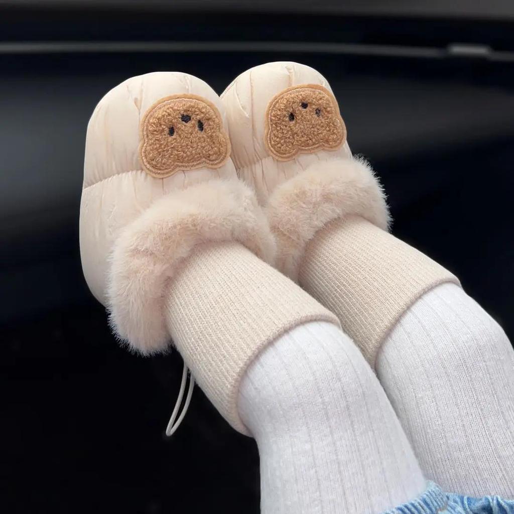 Unisex Baby Toddler Warm Velvet Socks Shoes - Cute Casual for Newborns (0-12 Months)