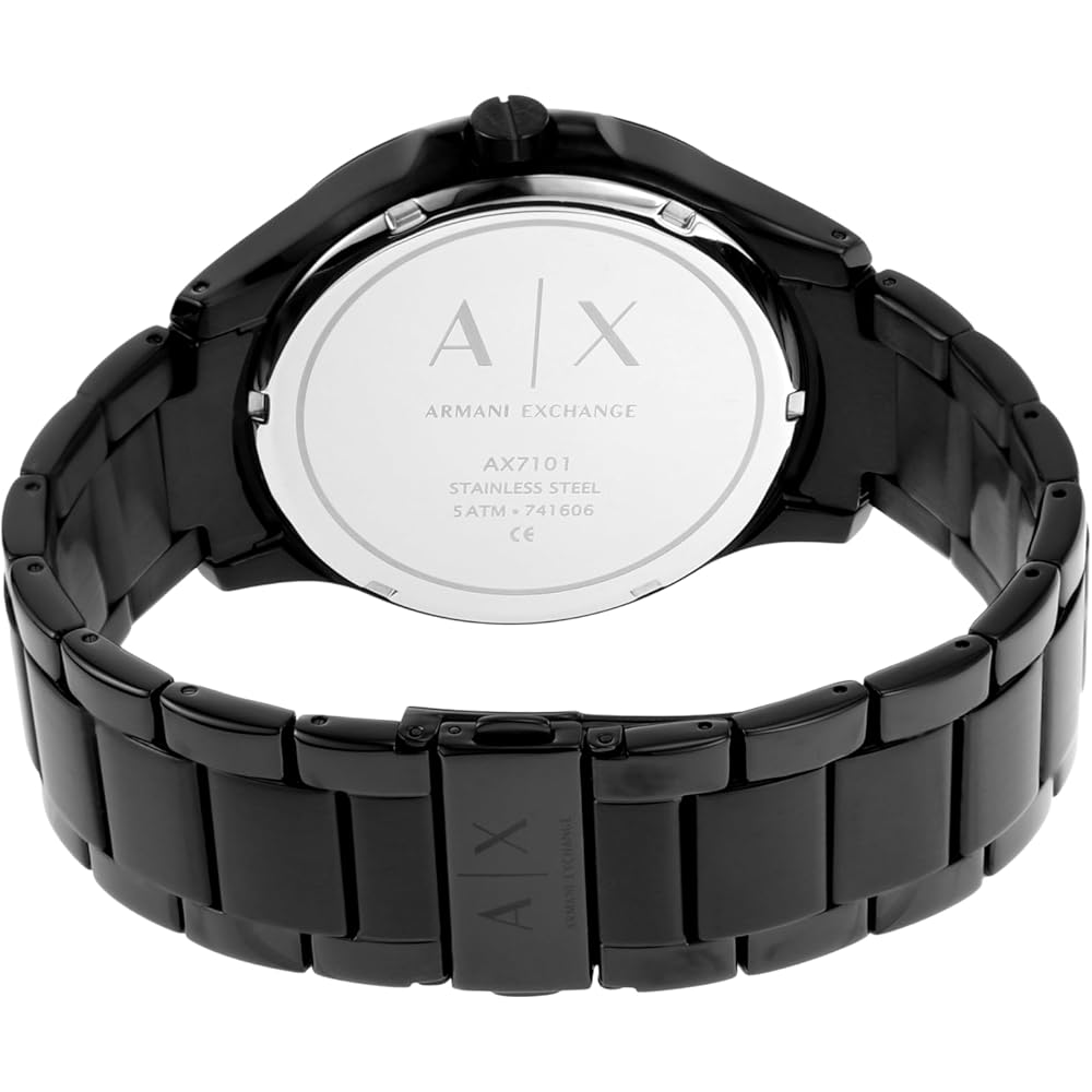 A|X Armani Exchange AX7101 Herrenuhr, Schwarz