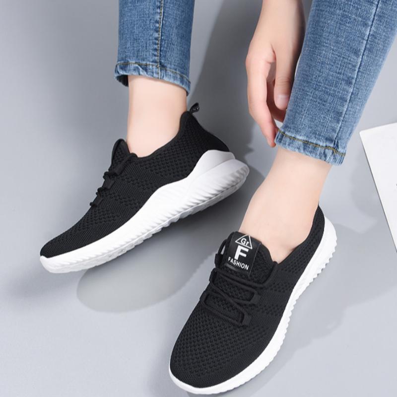 Новые повседневные модные кроссовки для бега Flying Woven Breathable Comfortable Soft — фото 15