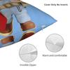 Pillow Case Cartoon B-Bob B-Builder Square  Pillow Cover For Sofa Bedroom Home Decor Funny Pillowcases