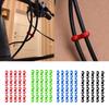 20 Pcs Plastic Bike Brake Cable Clips Bike Cable Clasps S-Style Lines Clips Bike Cable Clasps Cycling Accessories