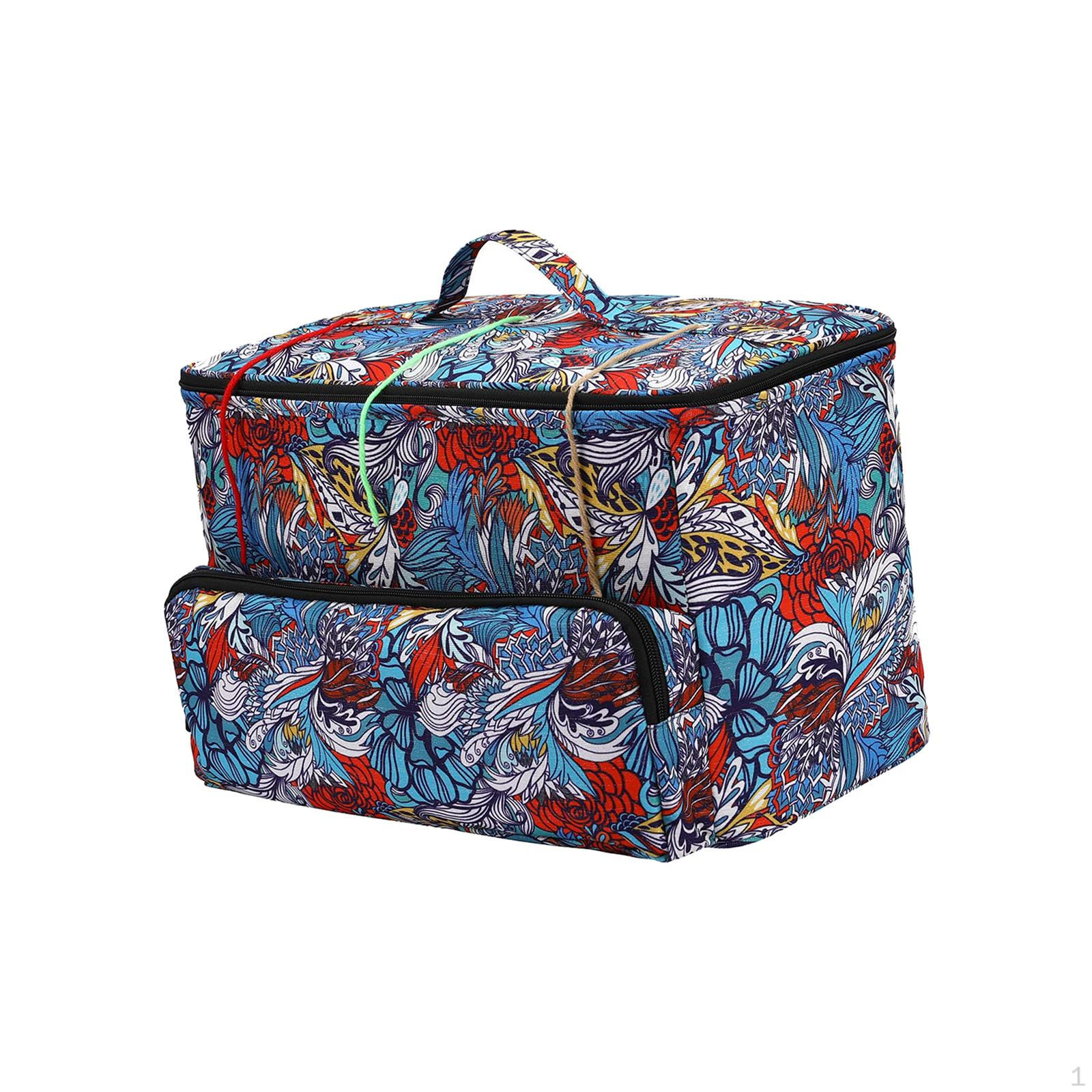 

Сумка для хранения пряжи, сумка для вязания крючком, сумка для шитья, многофункциональные аксессуары Ethnic