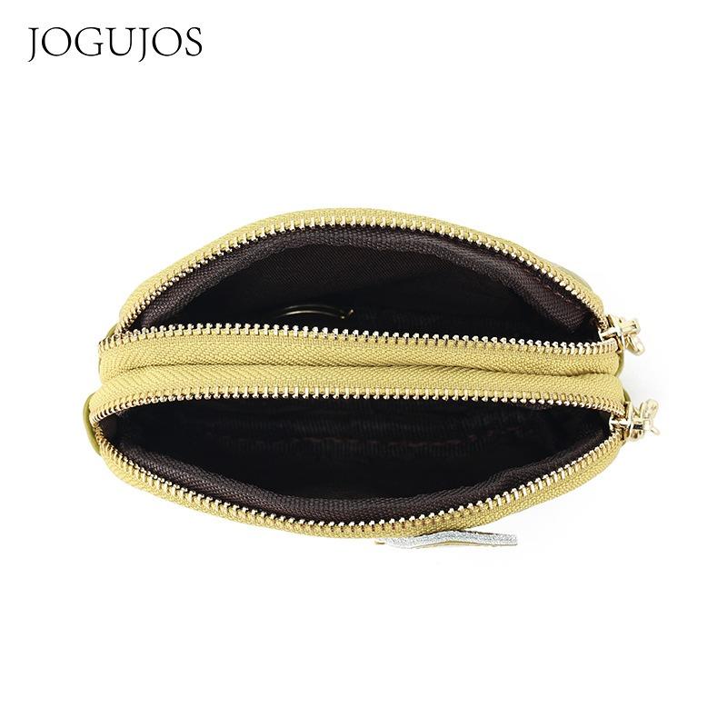 JOGUJOS damläder växelväska kreativ personlighet mini clutchväska mångsidig kosmetikväska