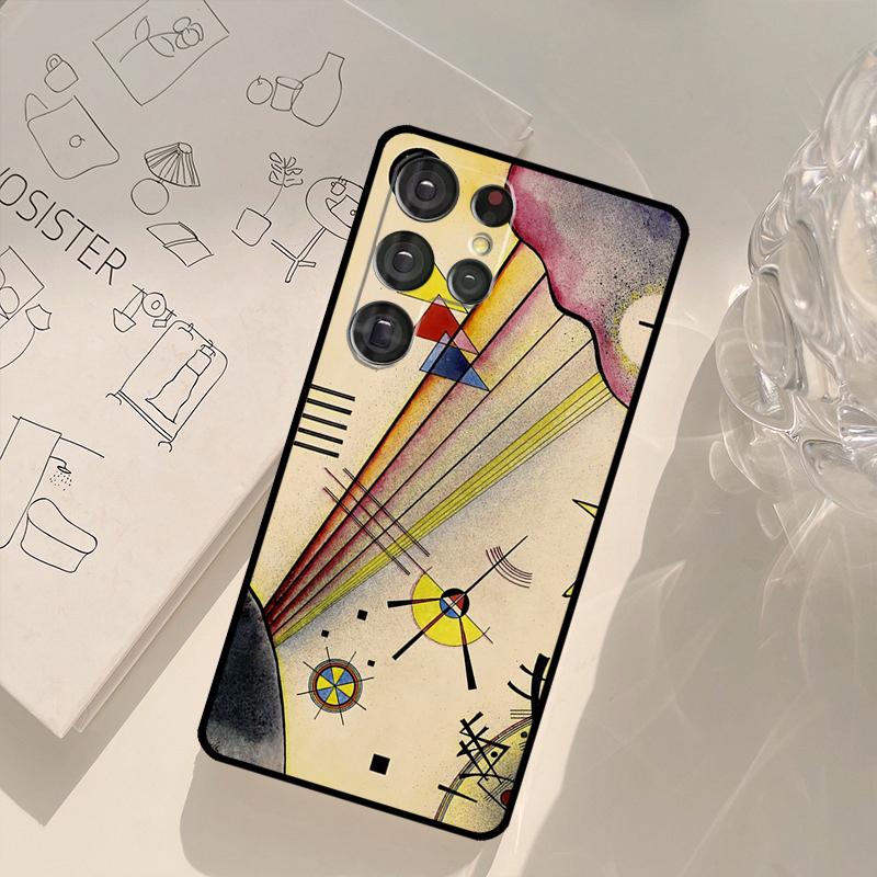 Wassily Kandinsky Abstract Artistic Case For Samsung Galaxy S23 S22 Ultra S8 S9 S10 Note 10 Plus Note 20 S21 Ultra S20 FE Fundas