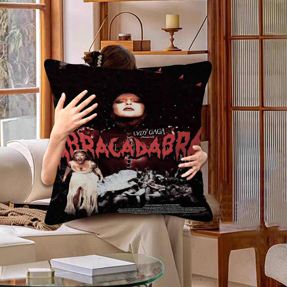 Singer Llady Gaga Pillow Anime Pillow Sofa Bed Head Pillow Cover Cushion Cover x cm Fashion