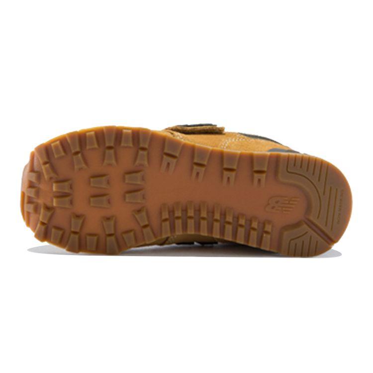 New Balance Nb 574 Comfortable Low Top Running Shoes Kids Sneakers Dark-Brown YV574HMI