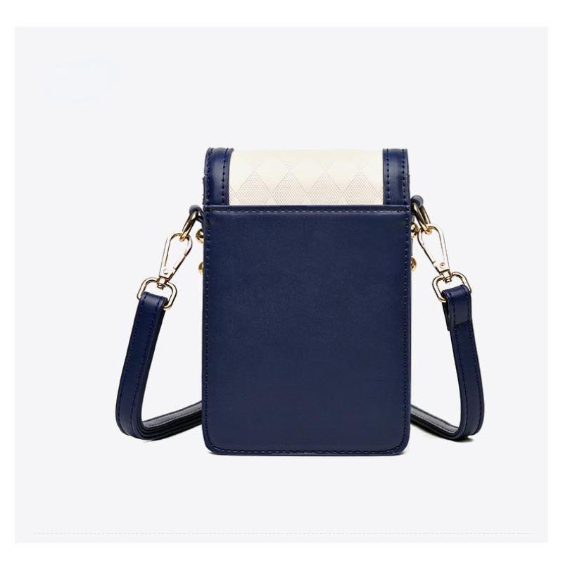 Klasická jednobarevná kabelka přes rameno s prvotřídní texturou pro ženy s výklenkovou kabelkou přes tělo, módní malá čtvercová kabelka