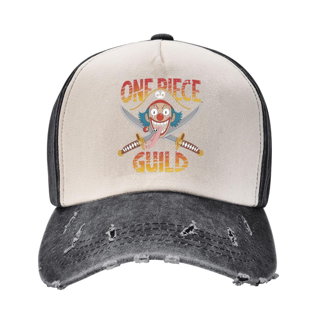 One Piece Straw Hat Baseball Cap Vintage Distressed Washed  Sun Cap Unisex Style Outdoor All Seasons Travel Adjustable Caps Hat