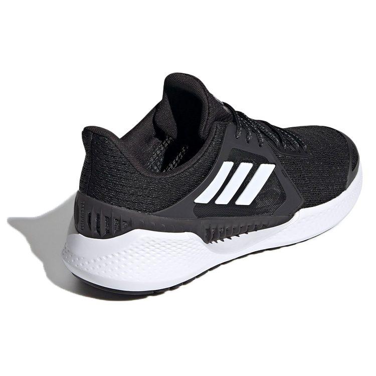 adidas Climacool Vent Fabric Thermal Low Top Casual City Commuting Running Shoes Unisex Black White FW1222