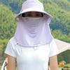 Wide Brim Bucket Hat Anti-UV Mountaineering Caps Large Fisherman Hat  Man