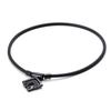 Colantotte TAO Necklace ARAN Magnetic Gloss Popular Necklace, Black, Large, Men's,