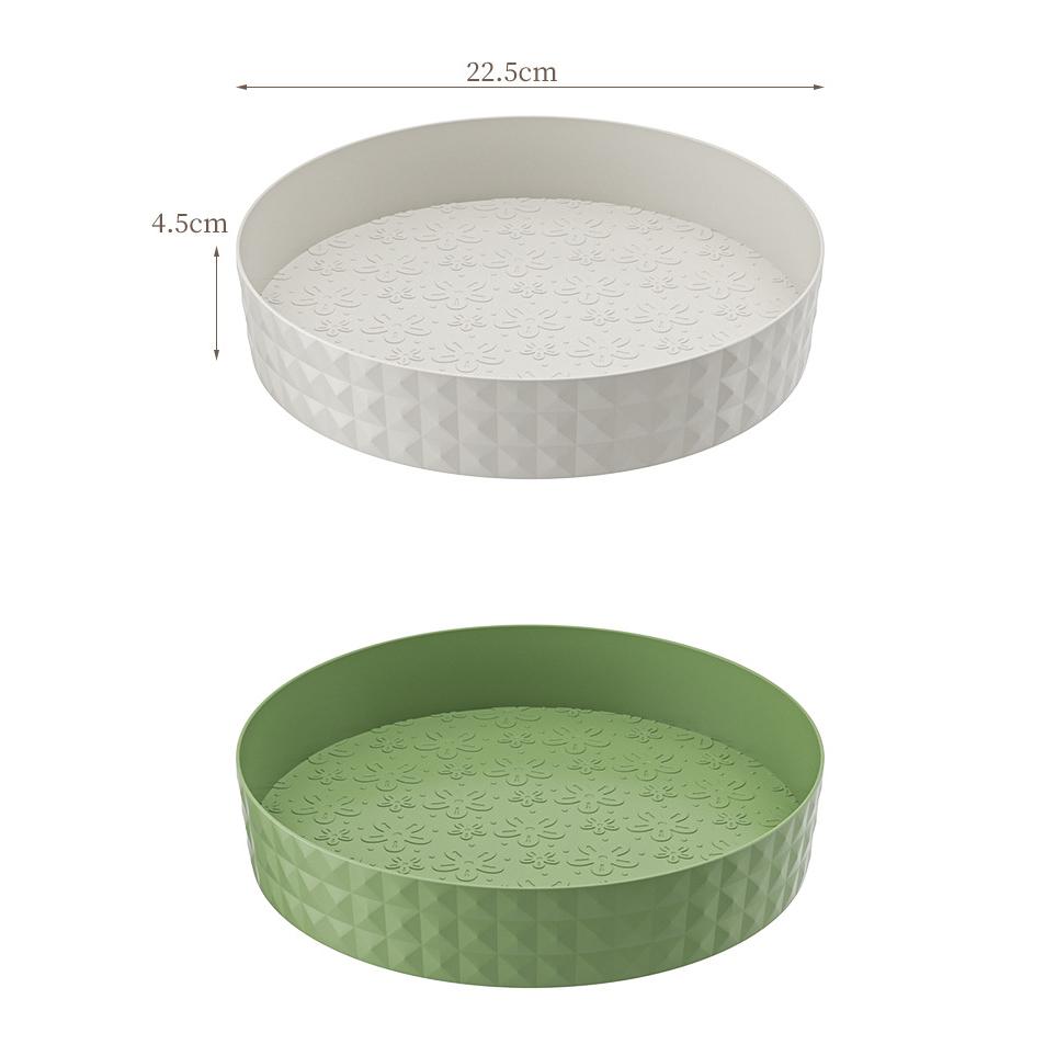 360 otočný úložný stojan na koření Multifunkční spížní skříňka otočný talíř na kosmetiku Kuchyňské doplňky Organizér podnos