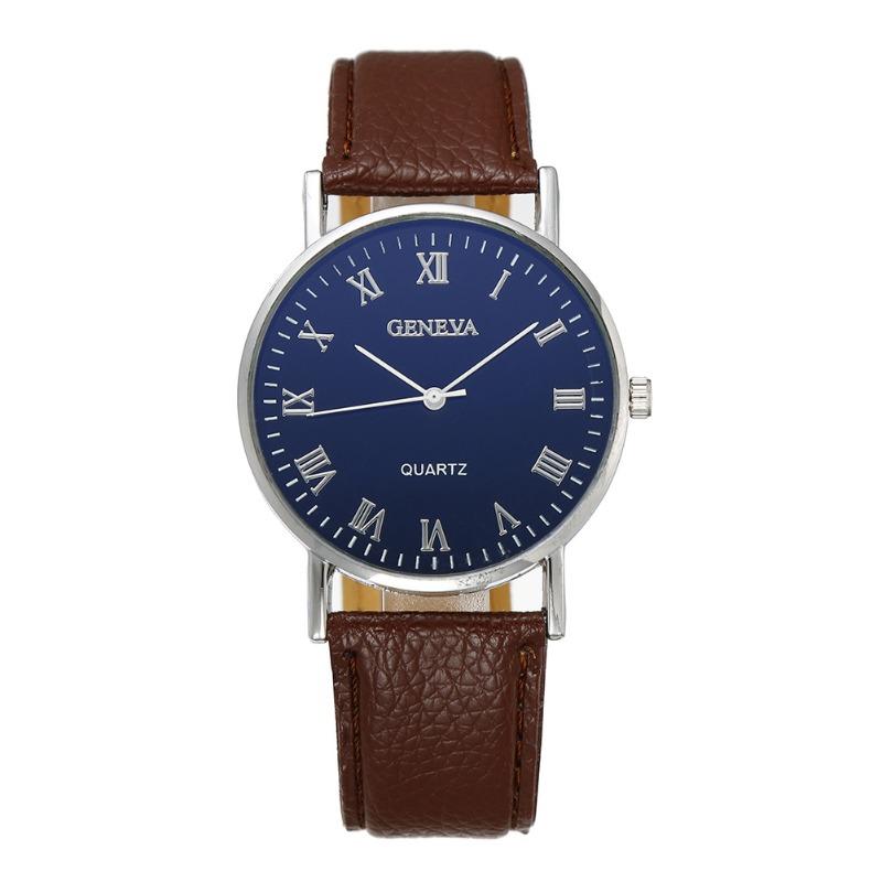 Wish Watch Men's Blu-ray Business Casual Belt Giveaway Gift Watch Men's Watch Quartz Watch