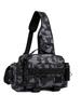 Multifunctional Large Capacity Fishing Rod & Tackle Bag: Waist, Backpack, Crossbody, and Holder