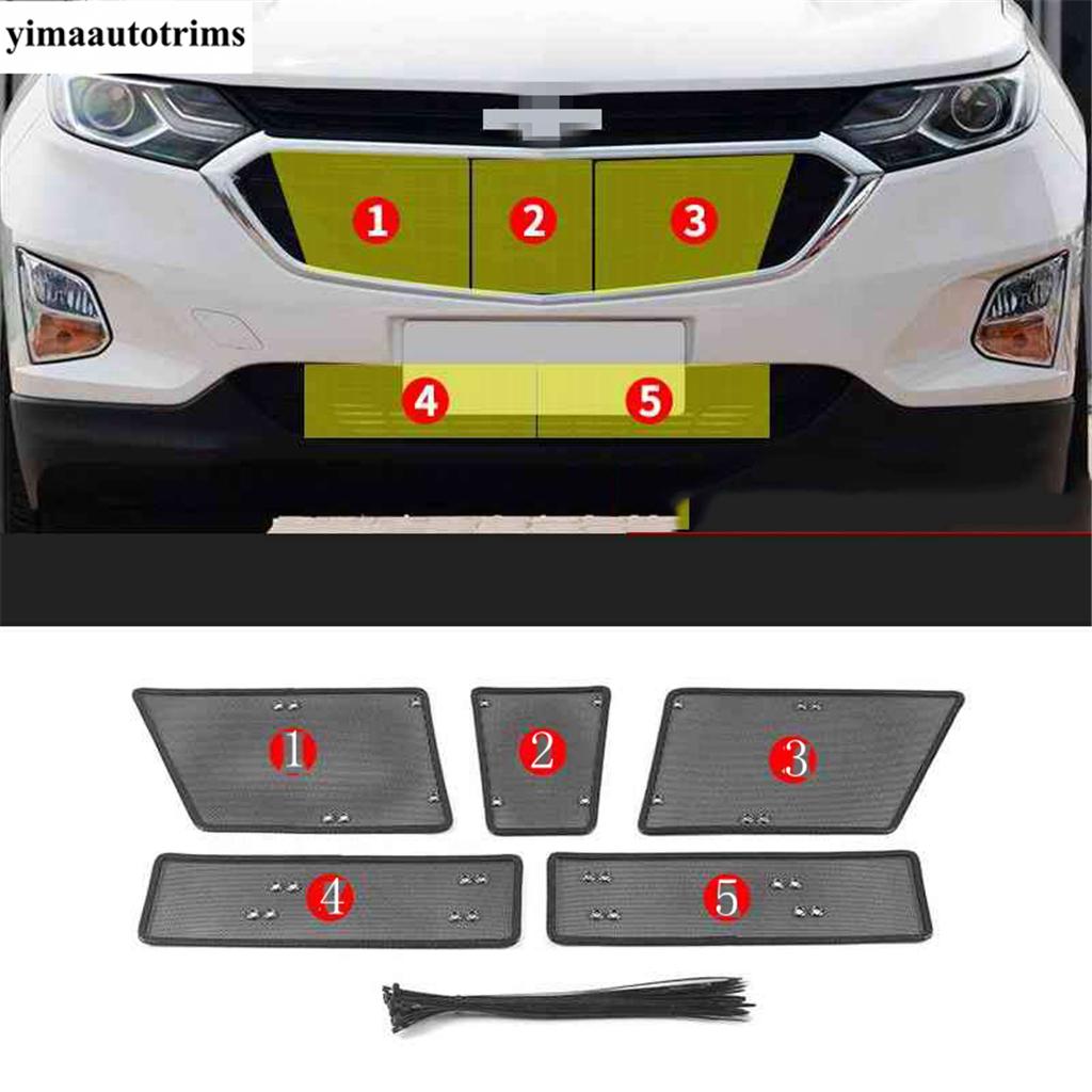 

Car Front Grille ect Screening ert Mesh Net Protection Trim Accessories Exterior Refit For Chevrolet Equinox 2017 - Model B