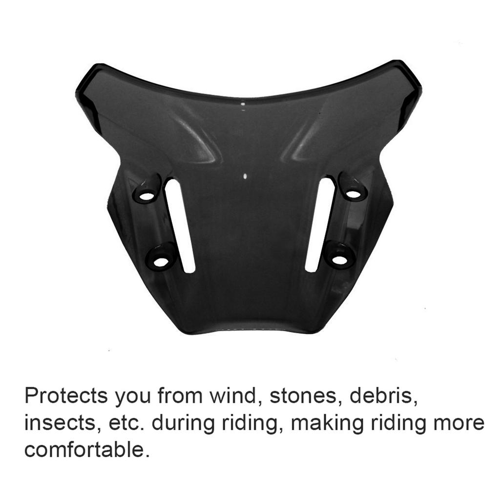 Motorcycle Windshield Front Windscreen Protector Air Wind Deflector Modification Accessory Replacement for MT09 FZ09