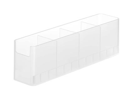 Yamazaki Jitsugyo Refrigerator Slim Seasoning Storage Rack White Approx. W6.5 X D30 X H9.2cm Tower Refrigerator Storage Upright Storage Door Pocket