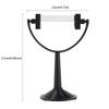 Equilateral Prism, Optical Glass Triangular Prism with Stand Physics Light Spectrum Teaching Tool, Made From High Quality Optical Glass,   Cutti