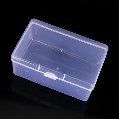 Korean Transparent Storage Box Blind Box Card Pocard Storage Box Po Card Organizer Classification Flip Box