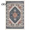Vintage Ethnic Pattern Floor Decor Area Rug, 6 x 4Ft Living Room Soft Washable Low Pile Non Slip Mats for Persian Style Indoor Carpet with Backing