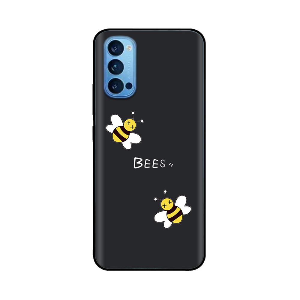 For Oppo Reno4 Pro 5G Case Soft TPU Black Silicone Phone Back Cover for OPPO Reno 4 Reno4 Pro 5G 4G Case Funda Coque Bumper Capa