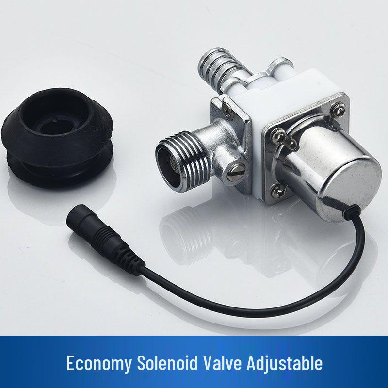 Automatic Urinal Flusher Kit: 6V Solenoid Valve & Battery Box with Sensor Accessories