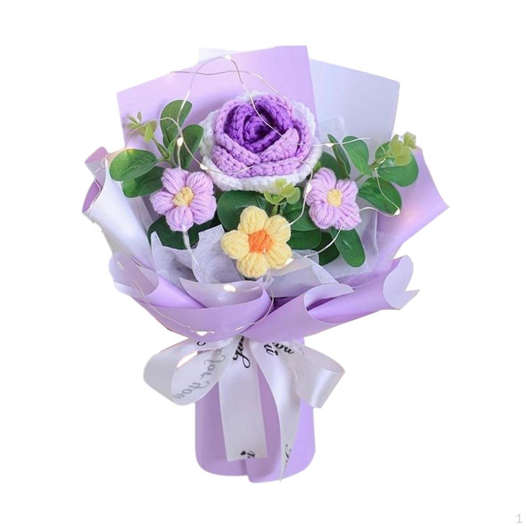 Artificial Flower Arrangement for Home Decor Gift Mother's Day From Children