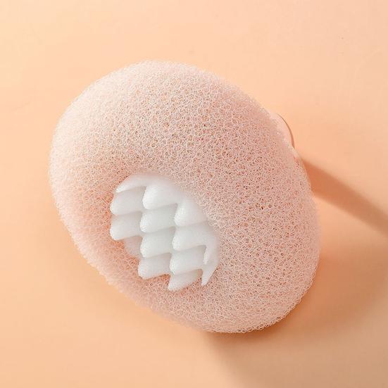 1/2/3/4Pcs Massage Shower Ball Super Soft Sunflower Suction Cup Bath Ball Exfoliating Bath Sponge Cleaning Brush