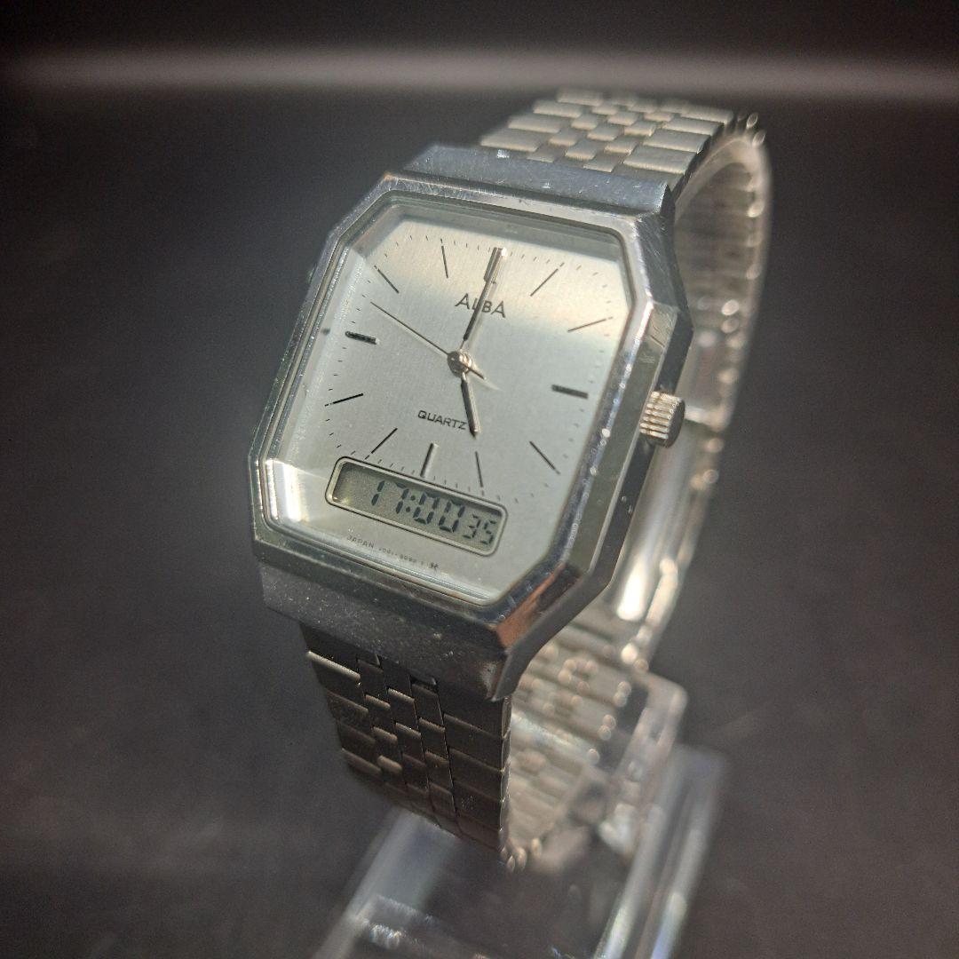 

[USED] ALBA Seiko Digital-Analog Vintage Watch
