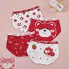 4pcs Girls Underwear Kids Boxer Shorts Children's Underpants Comfortable Panties