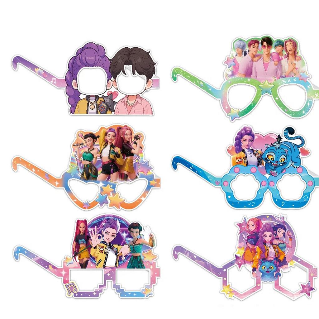 Photo Props, Paper Glasses, Holiday Parties, Children's Birthdays, Party Decorations