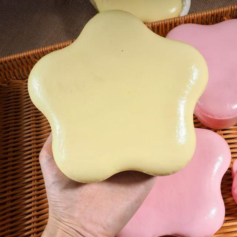 1Pcs Slow Rising Pinch Stress Relief Squeeze Toys Yellow Squishy Star Fidget Toy Sensory Soft Slow Rebound Decompression Toy