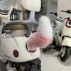 Collision Protection LED Electric Car Tail Swinging Tail Accessory  Motorcycle Tail
