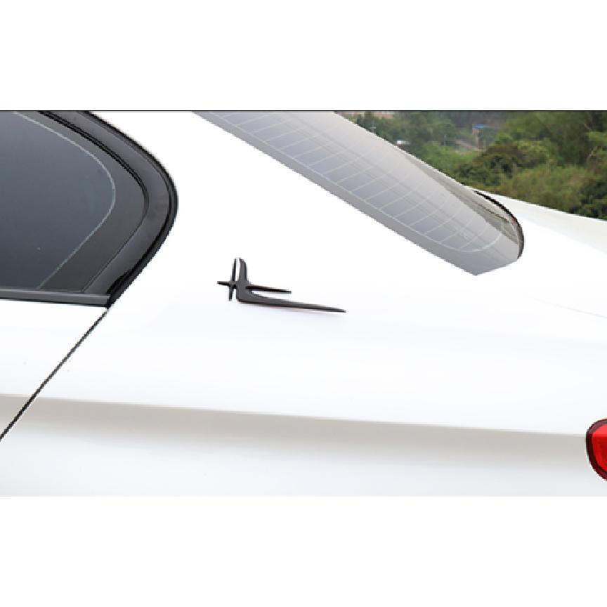 For BMW X5 X6 F15 F16 2009- ABS Black Front Side Vent Fender Cover Trim