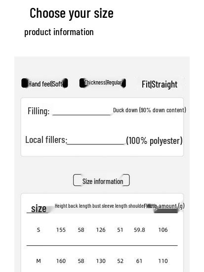 Women's Hooded Short Down Jacket