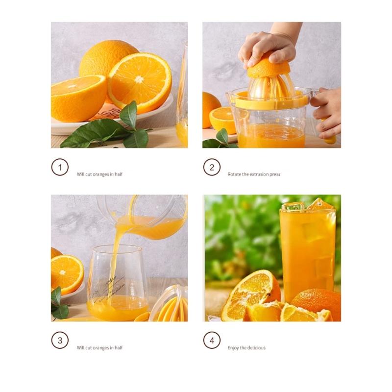 4 In 1 Manual Citruses Juicer Varied Function Kitchens Tool For Zesting Slicing Garlic Press And New Juice Extraction