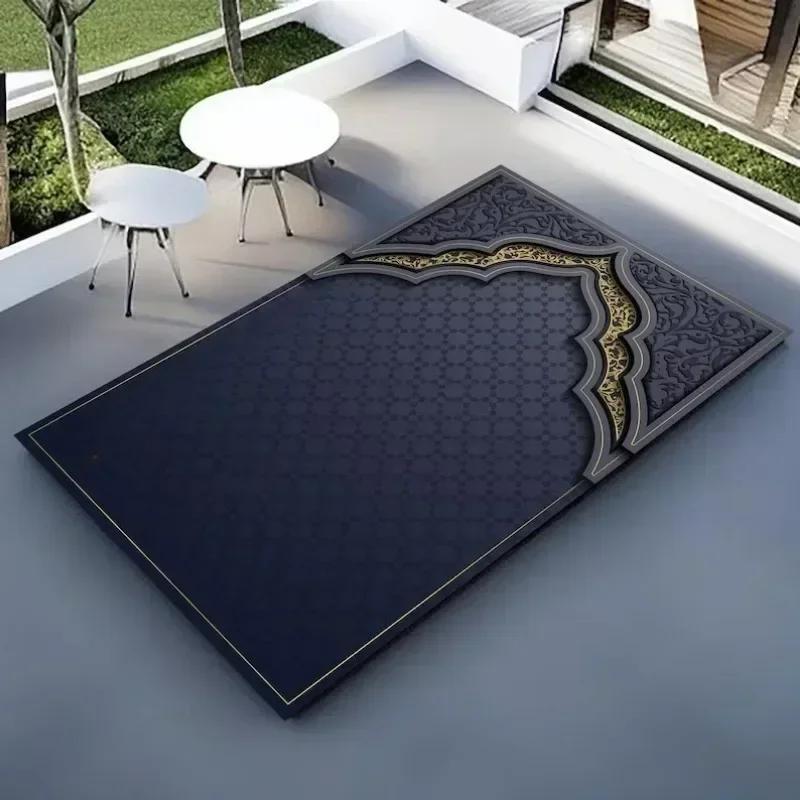 Islam Spiritual Sanctuary Personalized Turkish Prayer Rugs Luxurious Muslim Carpets and Floor Mats Living Room and Ramadan Gifts