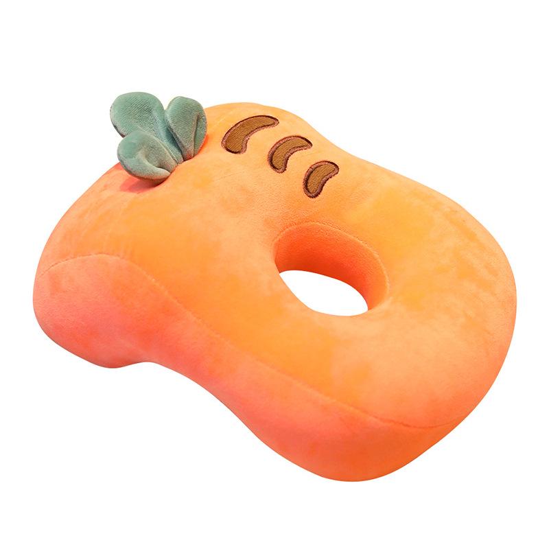 Breathable Plush Nap Pillow Doll - Cute Expression Puppet Gift