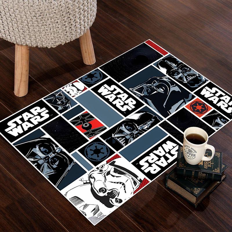 Star Wars Dark Side Collage Carpet Printing Home Decor Office Chair Cushion Bathroom Mat Christmas Gifts