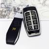 NEW 8 Buttons TPU Car Key Cover Case For Hyundai Genesis G80 GV70 GV80 2019 2020 2021 2022 Remote Key Holder Auto Accessories