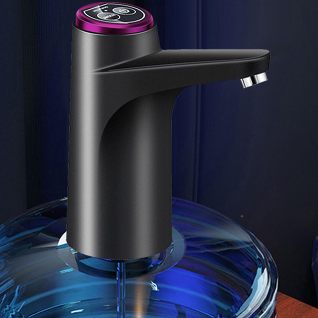 Electric Water Dispenser Water Bottle Pump with LED Display Drinking Water Pump Water Bottle Pump for Camping Home