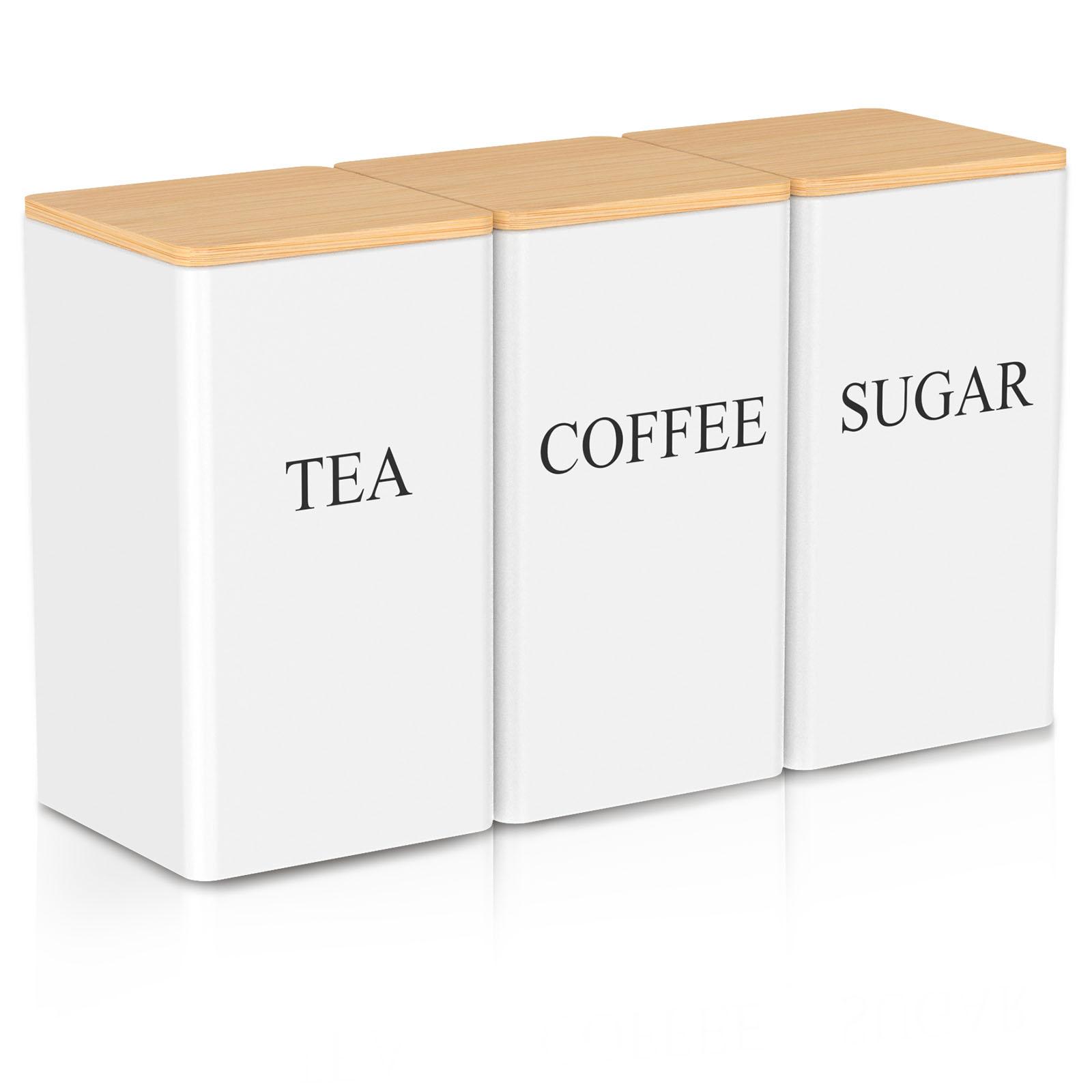 3 шт. 1 л контейнеры для хранения кофейных зерен, чай, сахар, вакуумные банки, канистры, металлическая кухонная банка для сливок, декоративная крышка