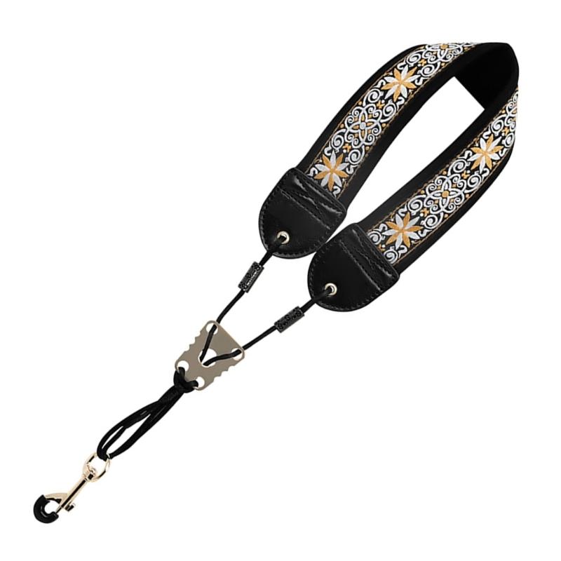 Adjusted Length Saxophone Neck Strap Soft Saxophone Belt Breathable Strap Padded Upgraded for Tenors Saxophone