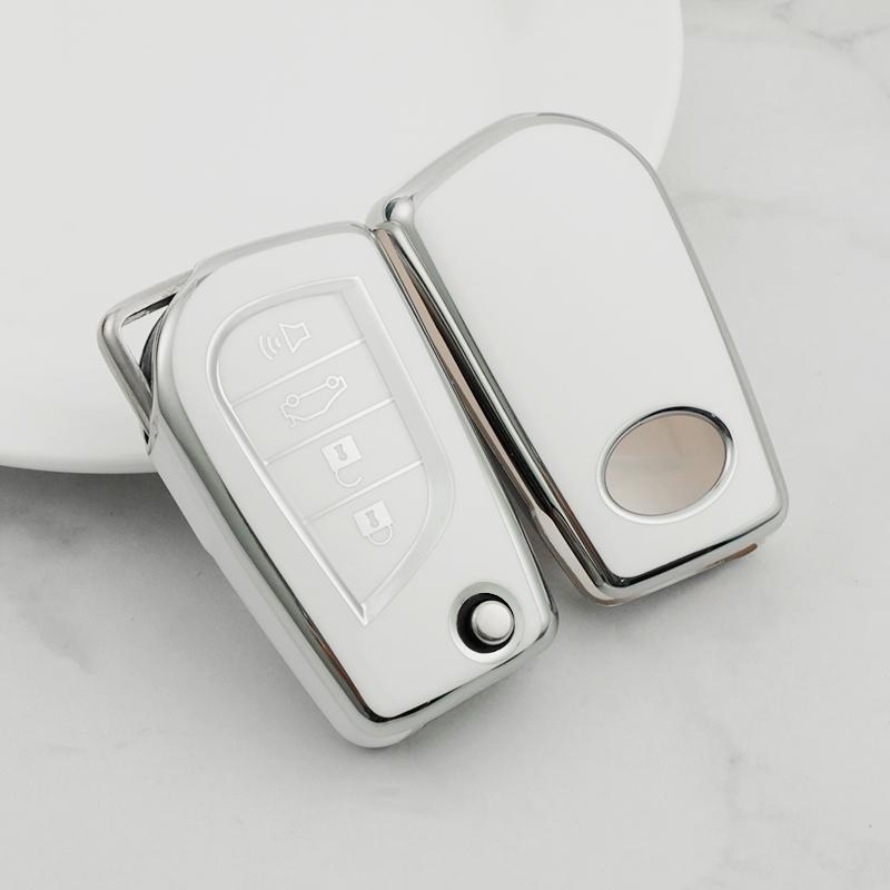 TPU Car Remote Key Cover Case For Toyota Camry RAV4 Forturner Hilux Auris Corolla Avensis Verso Yaris Aygo Scion TC IM Shell Fob