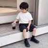 Korean Style Kids' Quick-Dry Cargo Shorts - Casual, Loose Fit for Boys