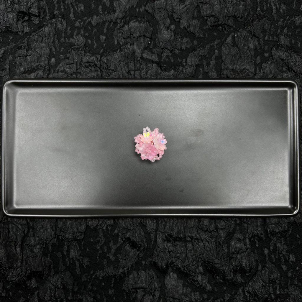 Dopamine Handcrafted Beaded Jelly Shoes Sports Sandals Accessory Diy Shoe Decorative Colorful Flower Slippers Buckles