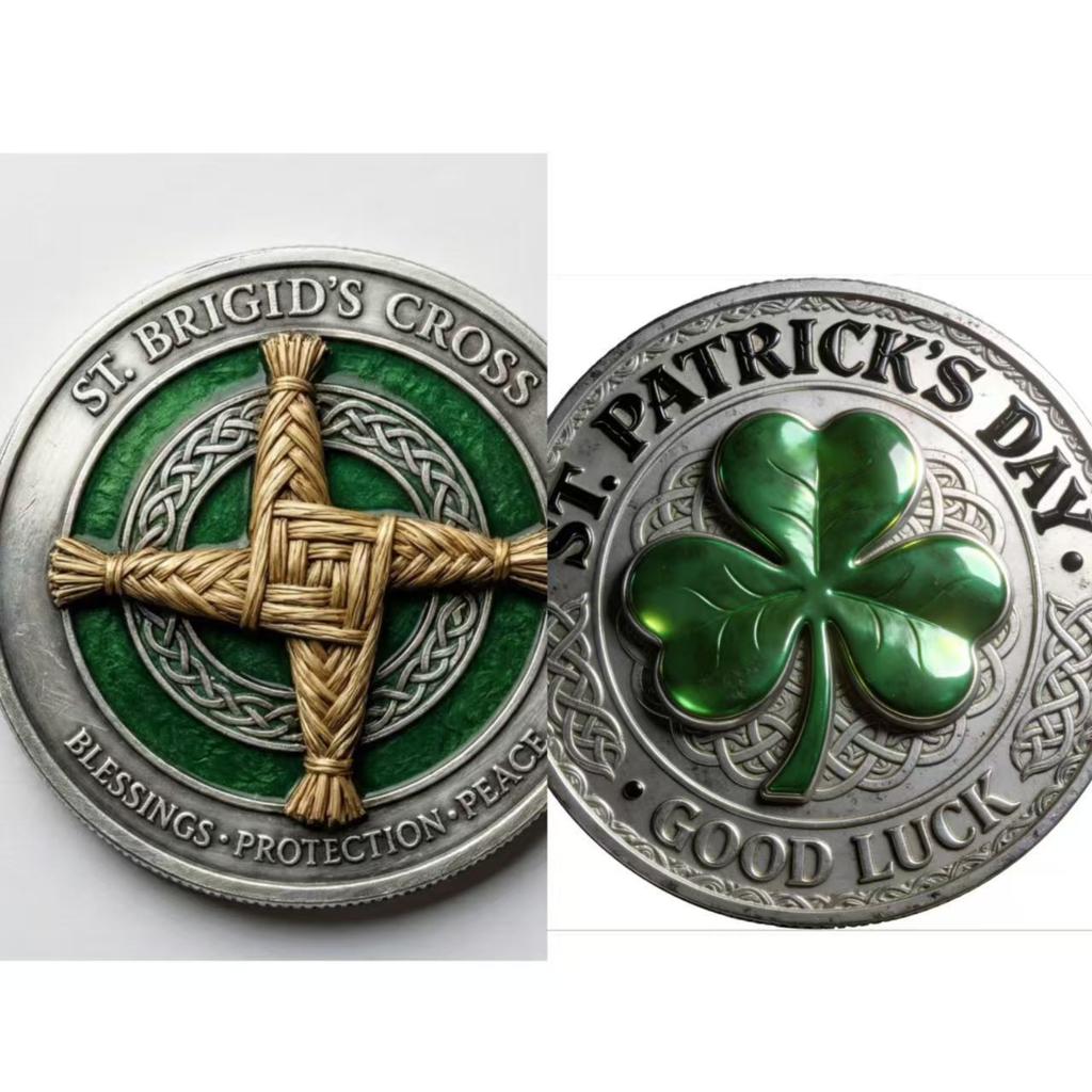 St. Patrick's Three-dimensional Relief Commemorative Coin