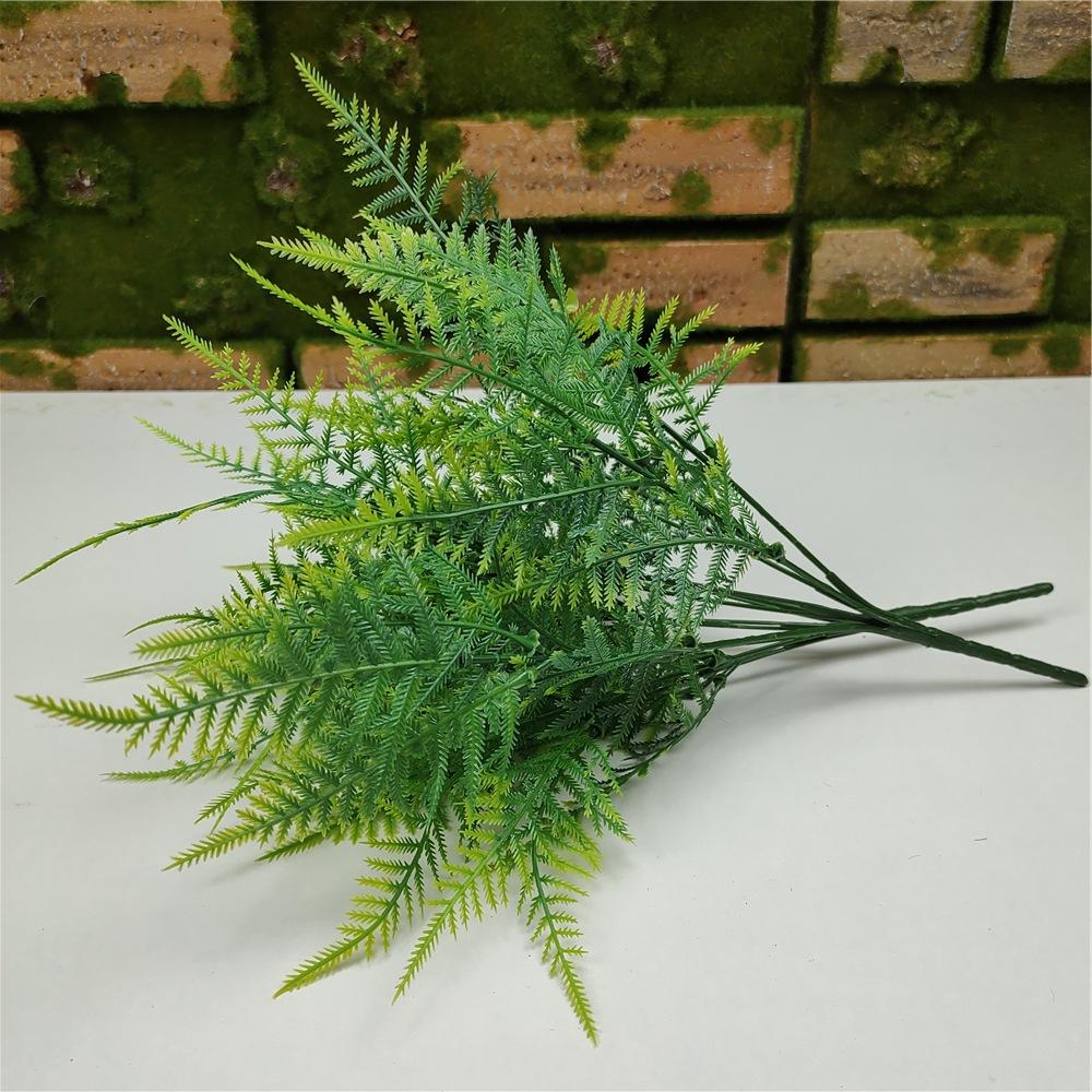 7 Branches Artificial Asparagus Fern Grass Plant Flower Home Floral Accessories