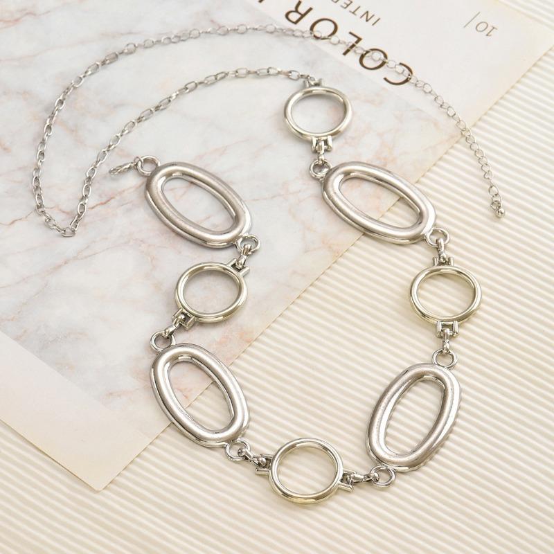 Waist Chain Accessories Jewelry Women's Personality High Sense Ring Exaggerated Irregular Splicing Body Chain