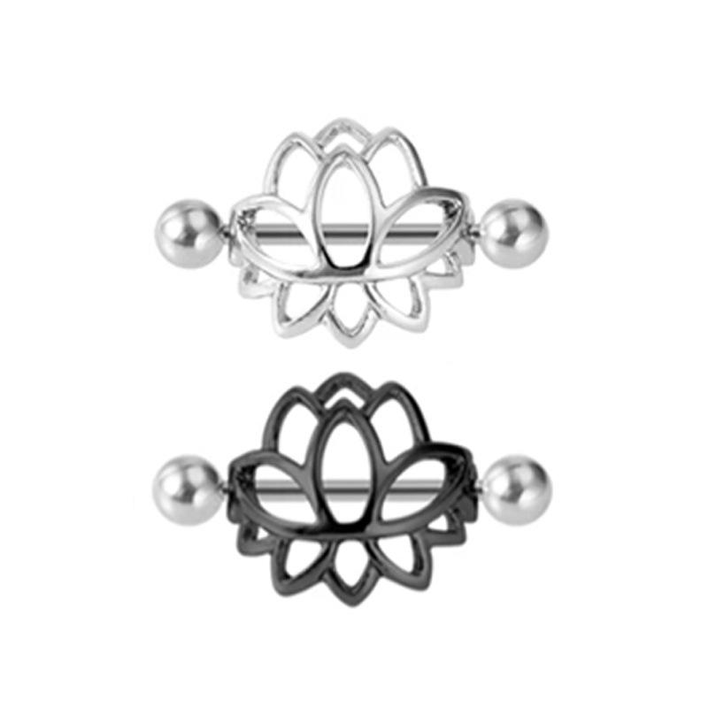 Milchring aus Edelstahl, U-förmiger Diamant-Milchnagel